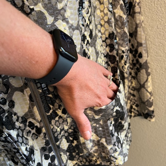 CHIC Ruby Rd SIZE 12 Zip-up jacket SPARKLE - Picture 4 of 7